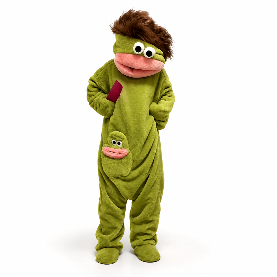 Cute Monster Fleece Onesie