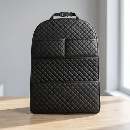Simple utility organizer placed on a flat surface in a modern home or office environment, emphasizing minimal design and functionality.