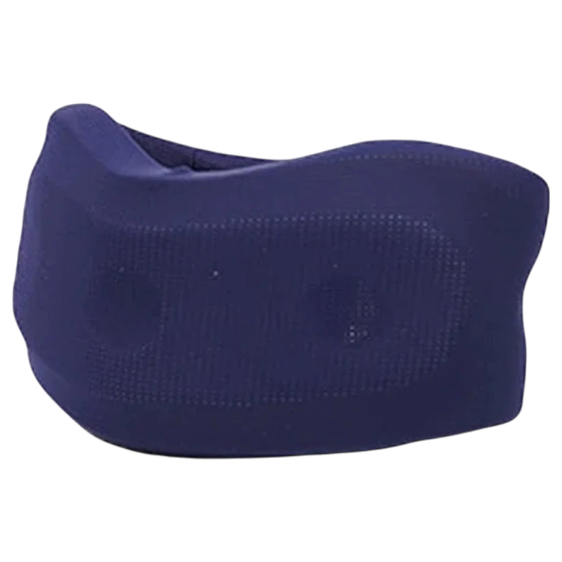zero2cart adjustable blue neck support brace for travel and daily comfort with a lightweight non-woven design