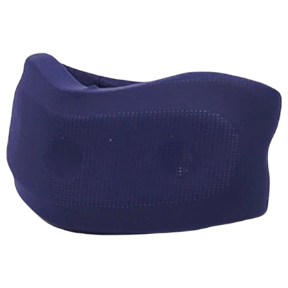 zero2cart adjustable blue neck support brace for travel and daily comfort with a lightweight non-woven design