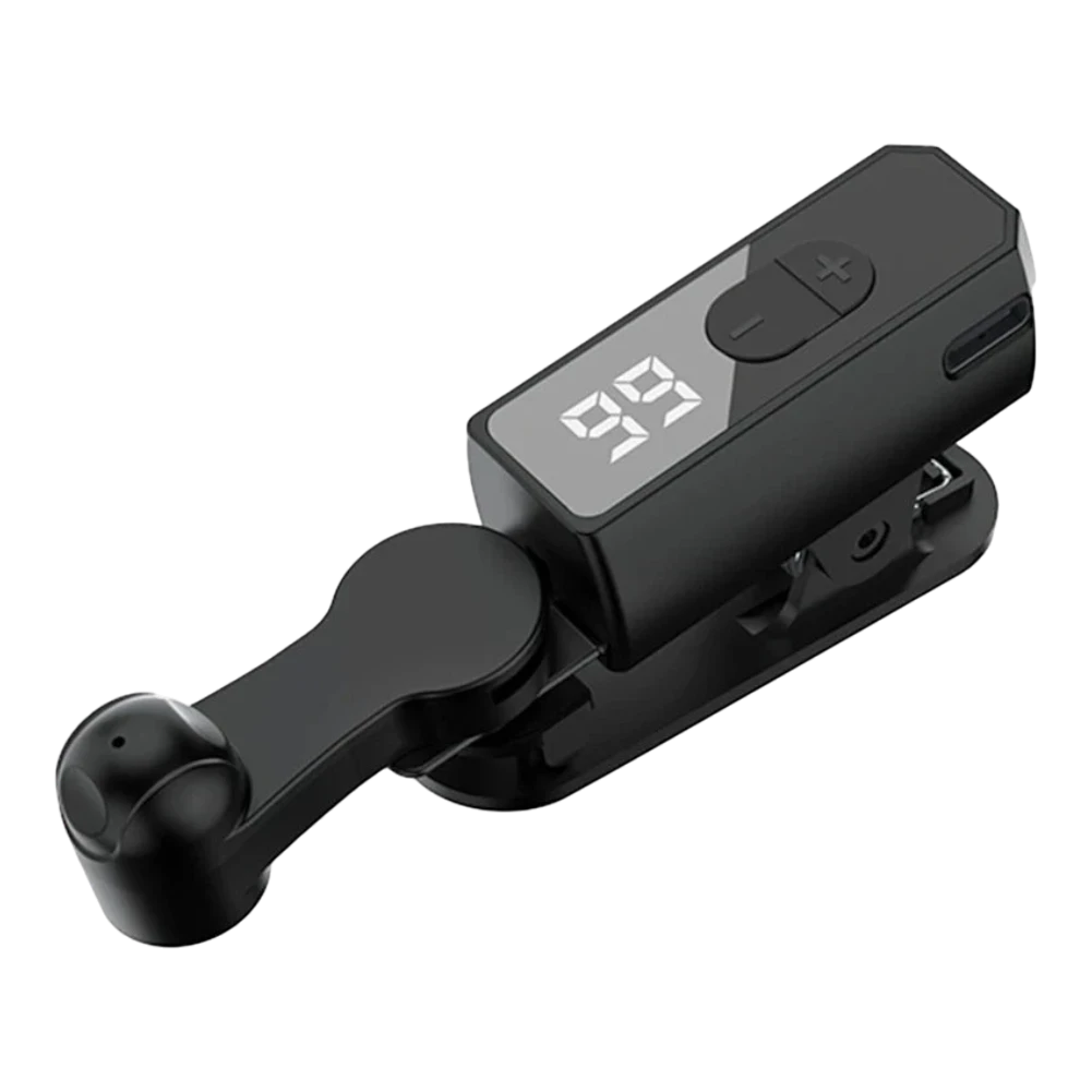 zero2cart black adjustable auto screen clicker with LED digital display for hands-free smartphone tapping