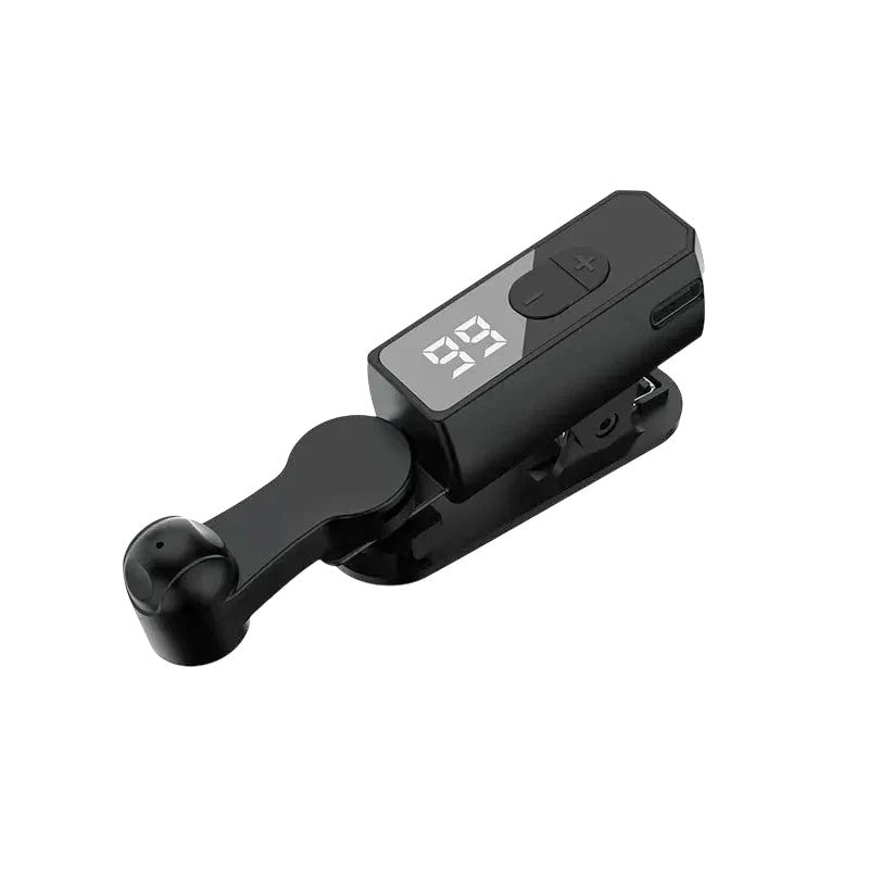 zero2cart black automatic smartphone screen clicker with LED digital speed display and adjustable clip-on design