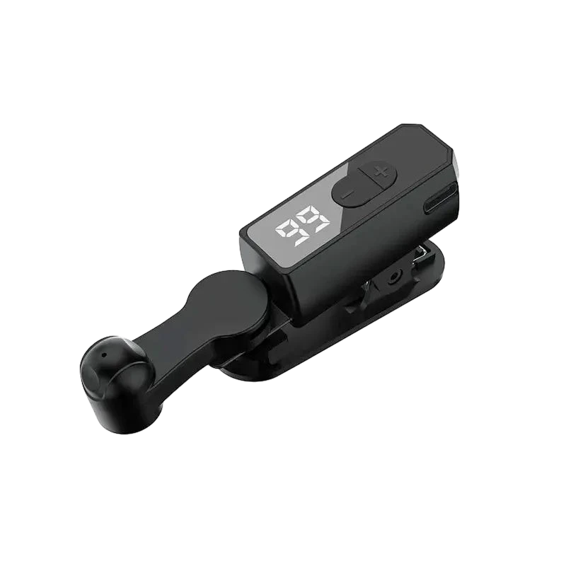 zero2cart black automatic smartphone screen clicker with LED digital speed display and adjustable clip-on design
