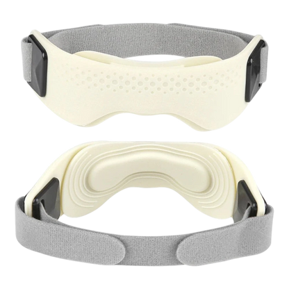 zero2cart adjustable beige patellar tendon support strap with contoured silicone pad and gray elastic band