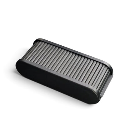 zero2cart black telescopic car center console organizer box with a sliding lid for dashboard storage