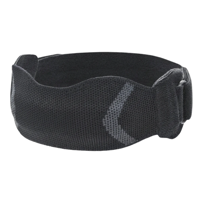 zero2cart adjustable black patella tendon knee strap with knit fabric for sports support and pain relief