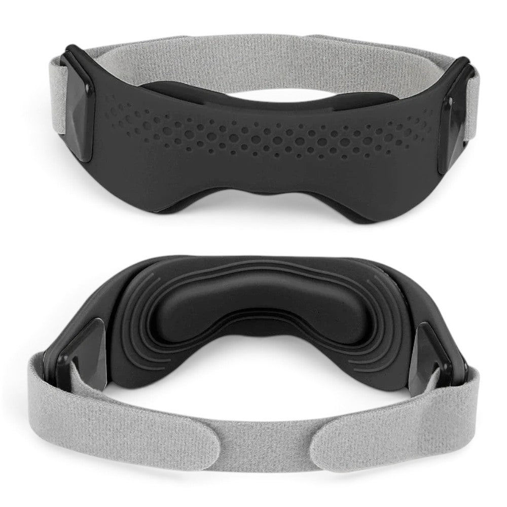 zero2cart black adjustable patellar tendon support strap with contoured silicone pad and hook-and-loop closure
