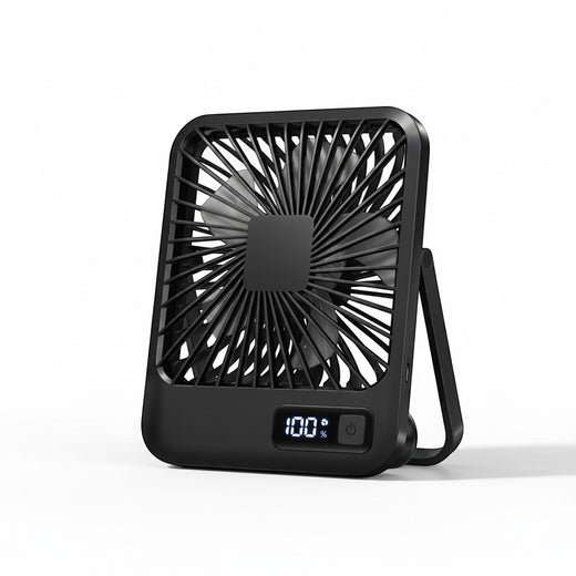 Rechargeable Folding Desk Fan