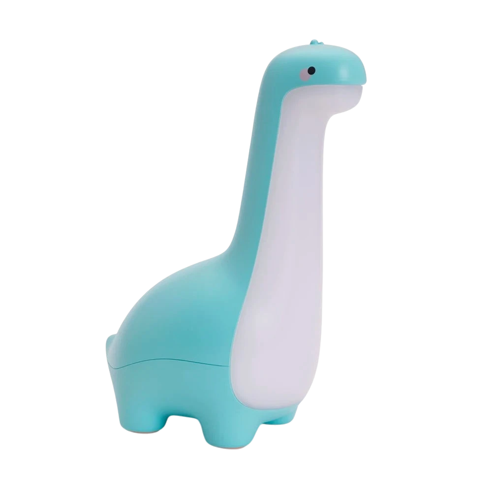 zero2cart blue dinosaur night light with touch control and warm LED glow for kids bedrooms and nurseries