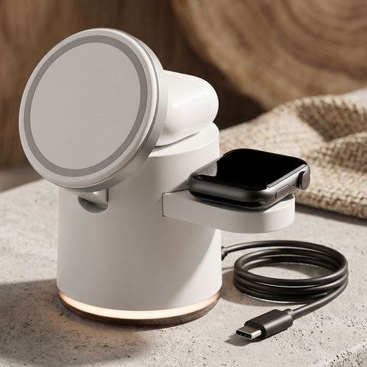 Foldable 3-in-1 Wireless Charging Stand