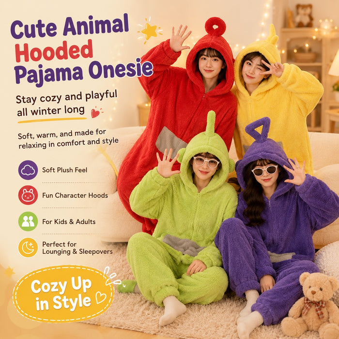 Soft Character Onesie Pajamas for Adults & Kids