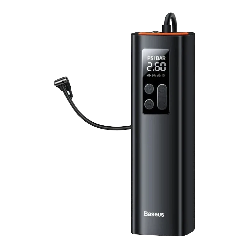 zero2cart portable 12V digital tire inflator with LED display and auto-stop function for cars and bikes