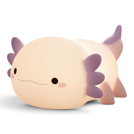 Purple Axolotl Night Light