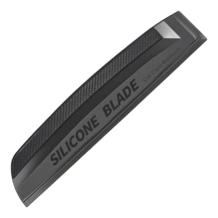 zero2cart soft silicone car squeegee with a flexible blade for scratch-free water removal on windows and paint.