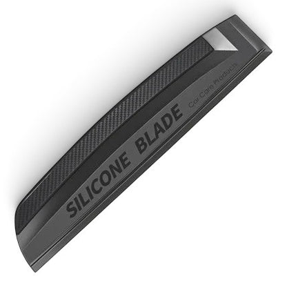 zero2cart soft silicone car squeegee with a flexible black blade for drying windows and smoothing car wrap film