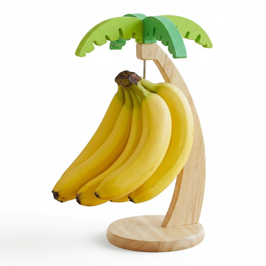 Wooden Banana Hanging Rack