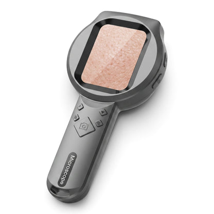 zero2cart ZoomView digital microscope with 2.8-inch color screen, ergonomic handle, and LED lighting for close-ups.